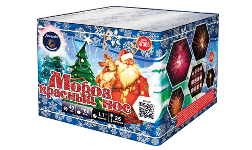  Батарея салютов Мороз Красный Нос  в Новом Осколе